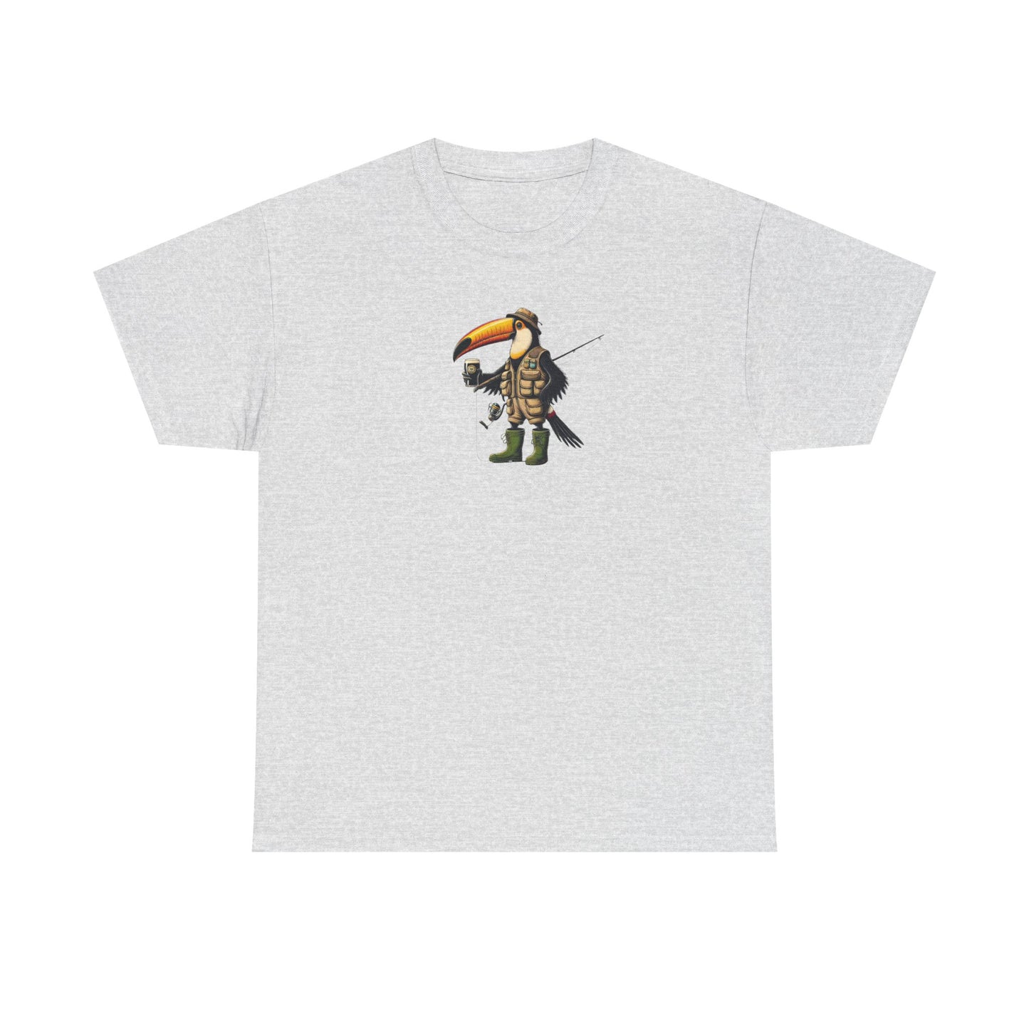 Guinness Fishing ToucanBru T-Shirt, Graphic Tee, Vintage Style Shirt, Retro Brewery Apparel, Beer Lover Gift
