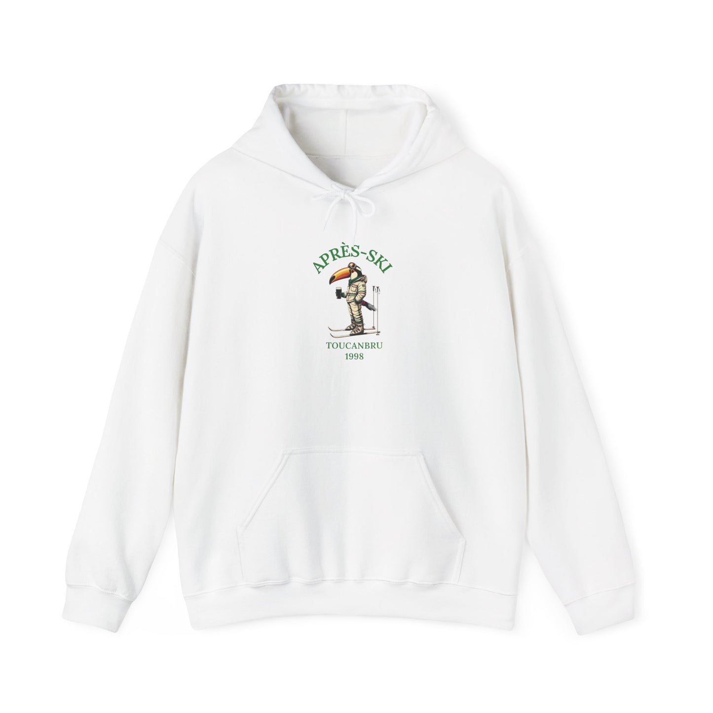 Guinness Skiing Apres Hoodie, Winter Skiing Sweatshirt, Mountain Vacation Jumper, Ski Lodge Clothing, Cozy Winter Apres Ski Hooded