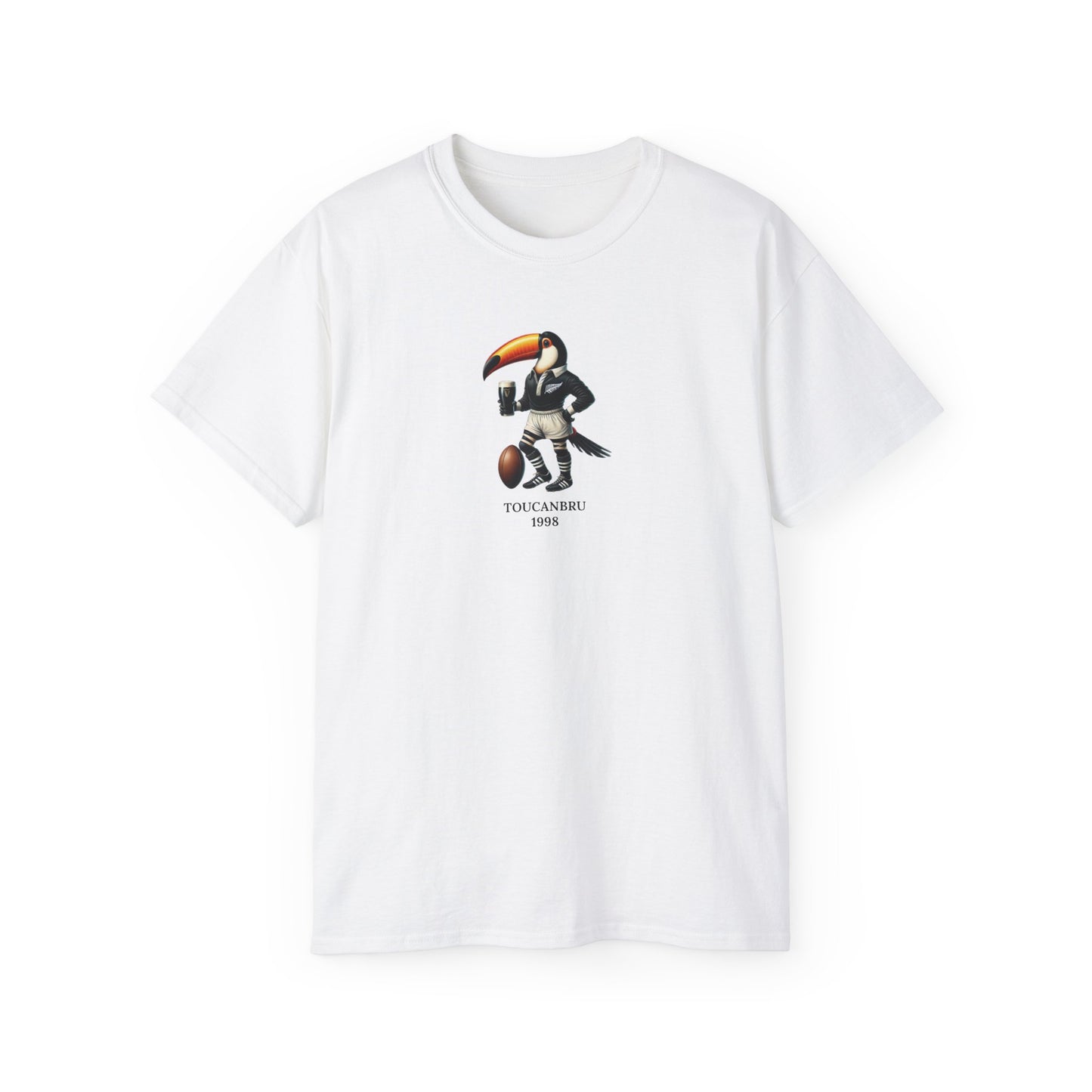 Guinness All Blacks New Zealand, T-Shirt ToucanBru Graphic Shirt, Sports Lover Gift, Rugby Player Apparel