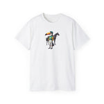 Horse Racing Guinness Tee, Equestrian Race Day Unisex Shirt, Horse Lover Gift, Derby Day T-shirt, Irish Stout Racing Top, St. Patrick's Day