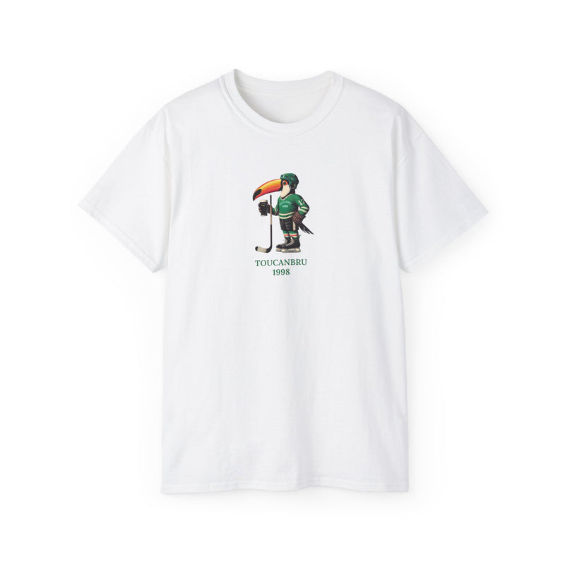 Ice Hockey Guinness ToucanBru T-Shirt - Hockey Lover Apparel, Sports Fan Tee, Unique Gift for Guinness Drinkers, Graphic Tee, Hockey