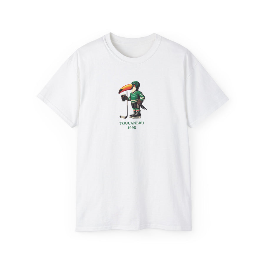 Ice Hockey Guinness ToucanBru T-Shirt - Hockey Lover Apparel, Sports Fan Tee, Unique Gift for Guinness Drinkers, Graphic Tee, Hockey