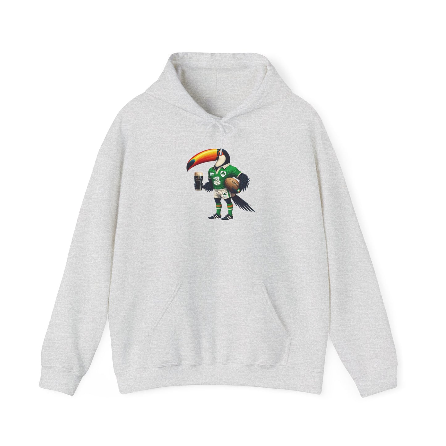 Guinness Irish Rugby Hoodie - Unisex Heavy Blend Hooded Sweatshirt, Irish Rugby Team Fans, St. Patrick's Day Gift, Rugby Apparel, Ireland