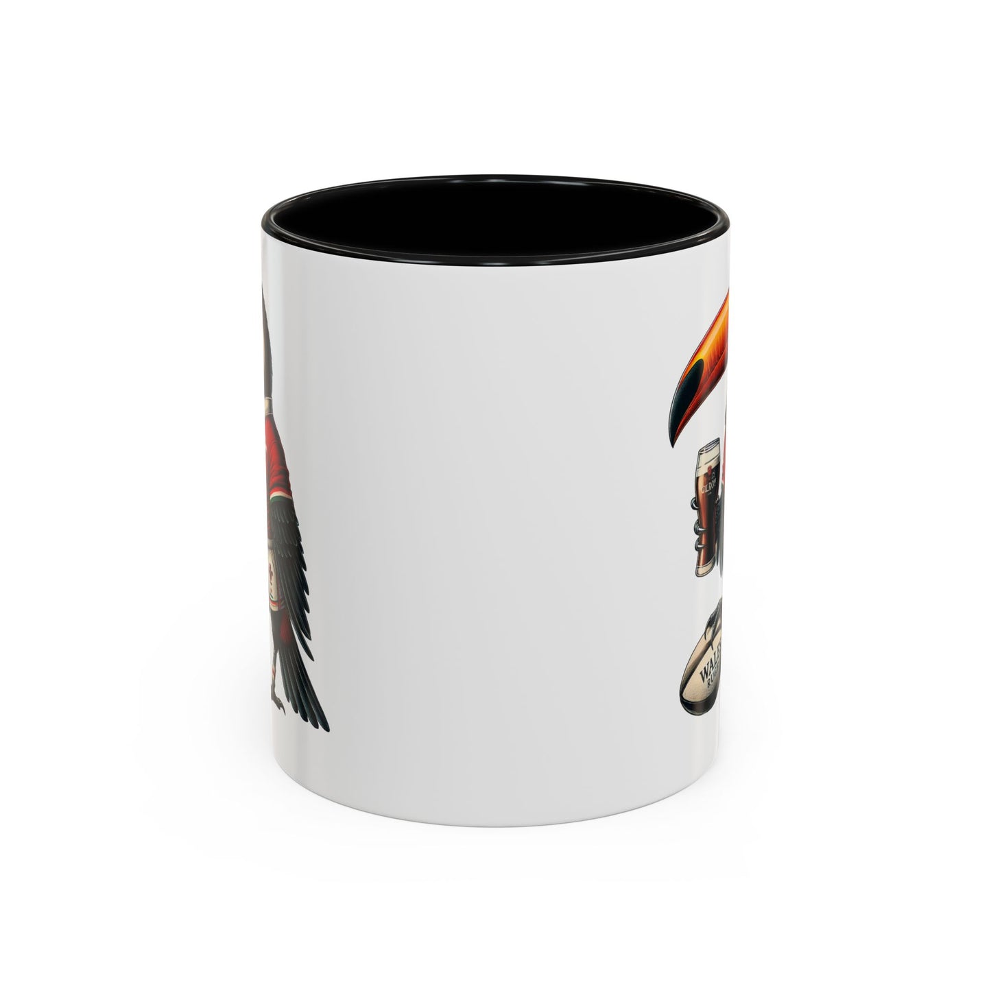 Rugby Coffee Mug, Guinness Wales Rugby Cup, Sports Fan Gift, Rugby Team Mug, Rugby Lover Gift, Wales Rugby Cup