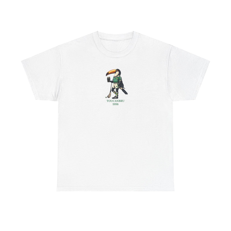 Hurling Guinness T-Shirt: ToucanBru, St. Patrick's Day Tee, Irish Sports Lover Gift, Unisex Graphic Tee, Novelty Beer Shirt