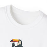 St Paddys Day Toucanbru T-Shirt, Green Split The G Tee, Irish Holiday Shirt, Unisex Cotton Tee, St Patricks Day Graphic Tee