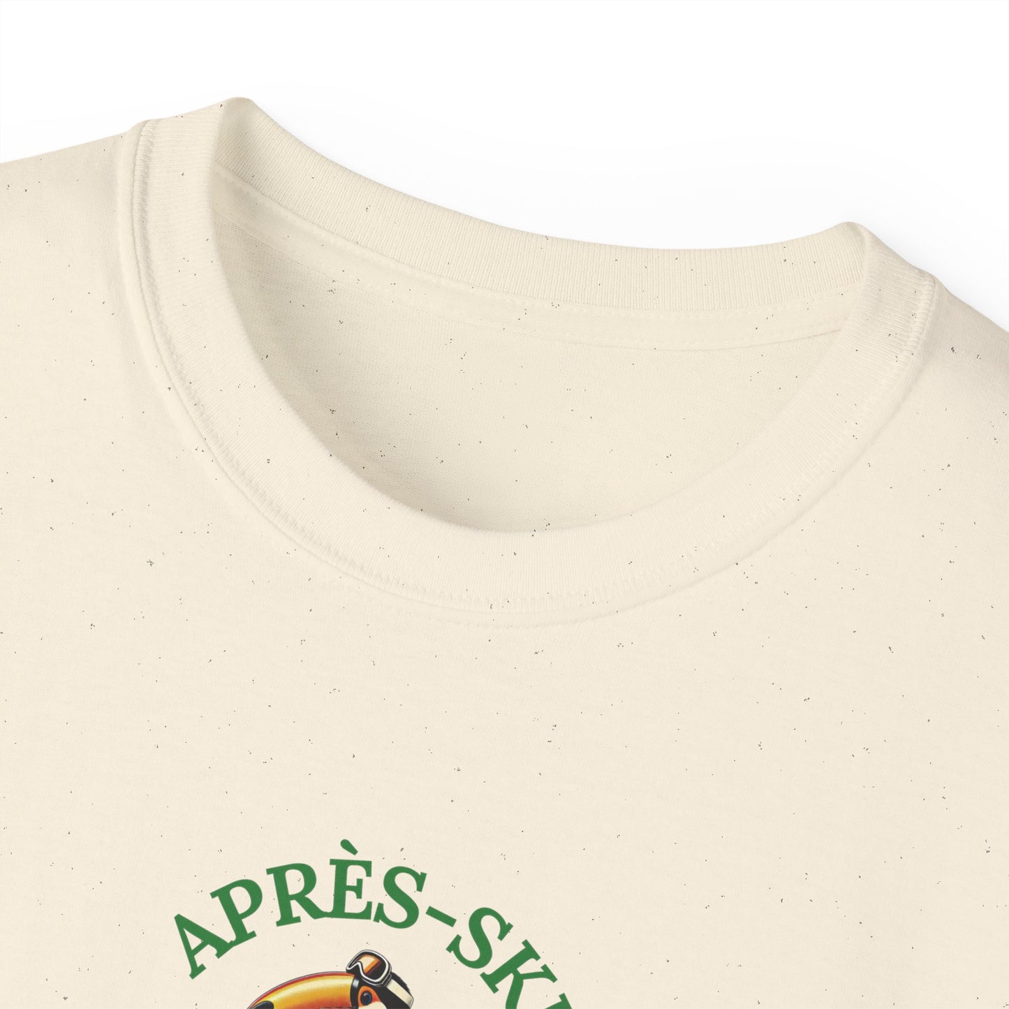 Apres Ski Guinness T-Shirt, Toucanbru Shirt, Winter Skiing Tee, Unisex Cotton Top, Snowboarding Apparel