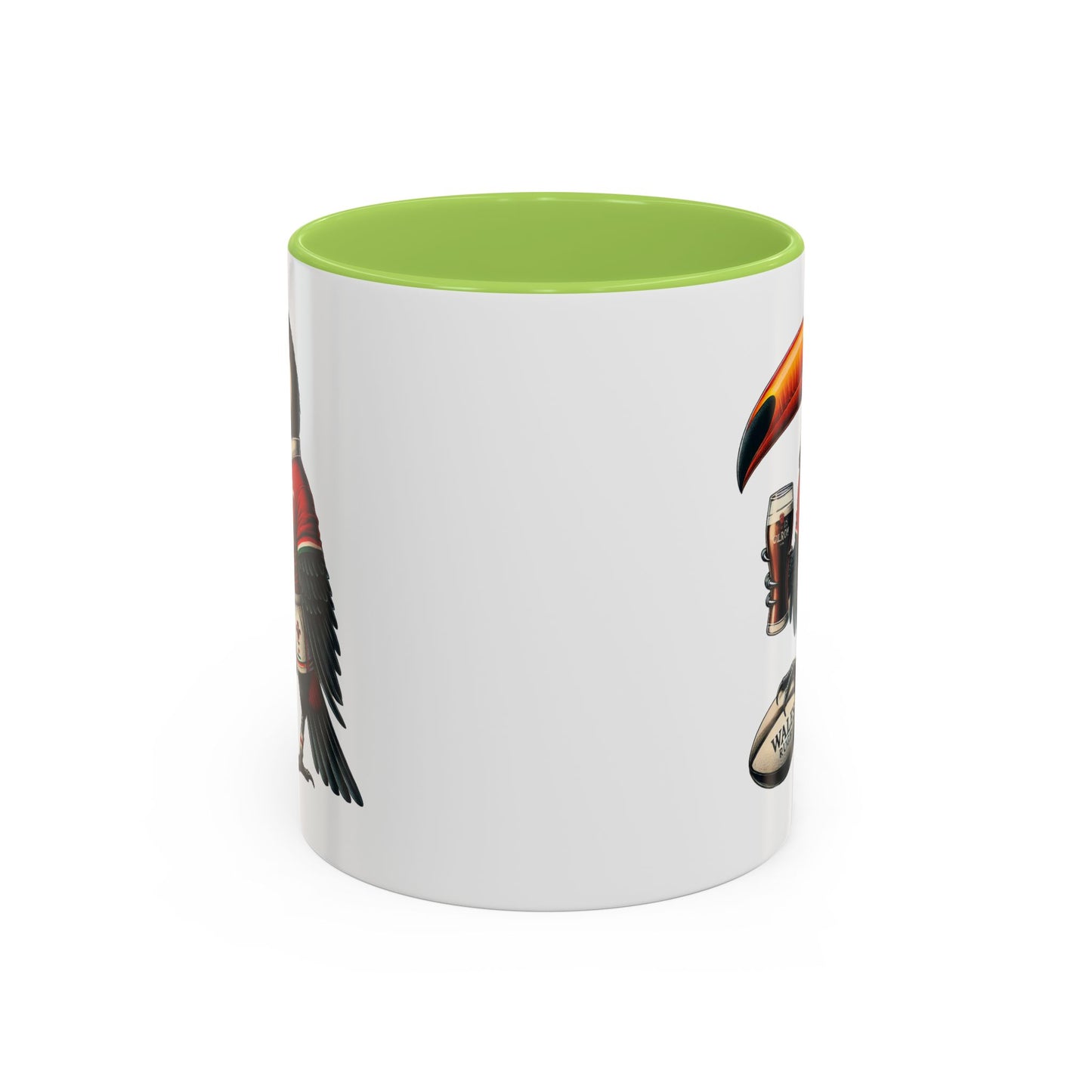Rugby Coffee Mug, Guinness Wales Rugby Cup, Sports Fan Gift, Rugby Team Mug, Rugby Lover Gift, Wales Rugby Cup