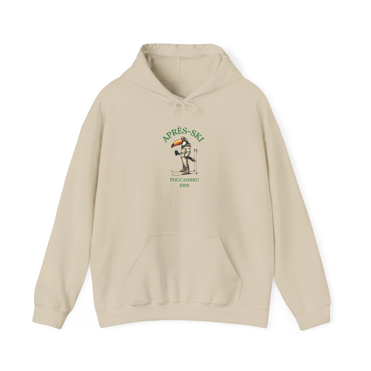 Guinness Skiing Apres Hoodie, Winter Skiing Sweatshirt, Mountain Vacation Jumper, Ski Lodge Clothing, Cozy Winter Apres Ski Hooded