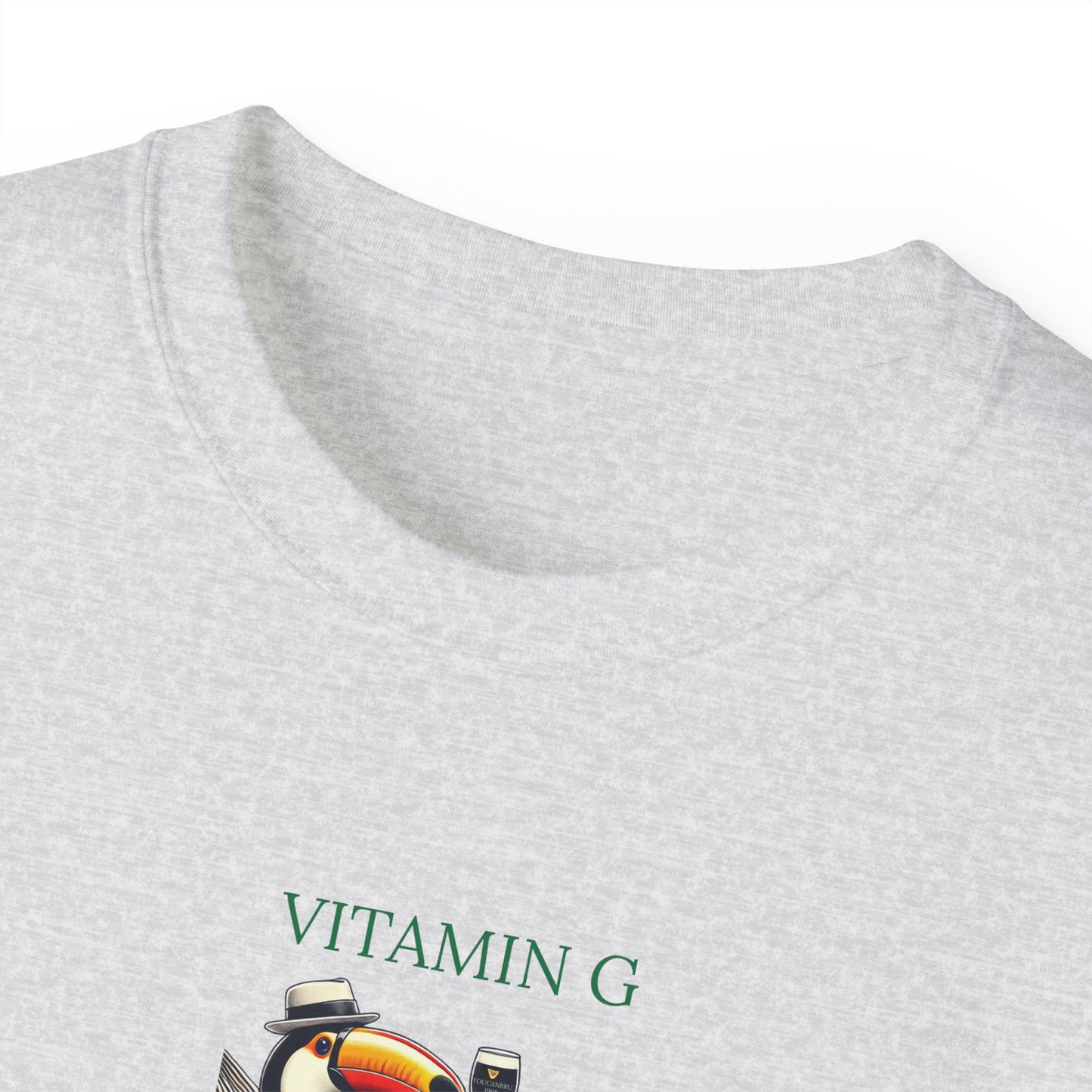 Guinness ToucanBru T-Shirt, Vitamin G Split Tee, Unisex Cotton Top, Graphic Beer Lover Shirt, St. Patrick's Day Gift