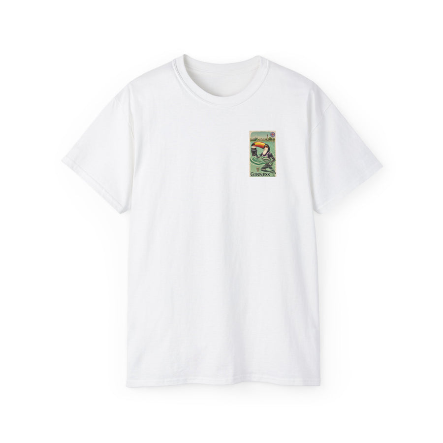 Vintage Guinness T-shirt, Retro Beer Tee, Unisex Cotton Shirt, St. Patrick's Day Gift, Beer Lover Top