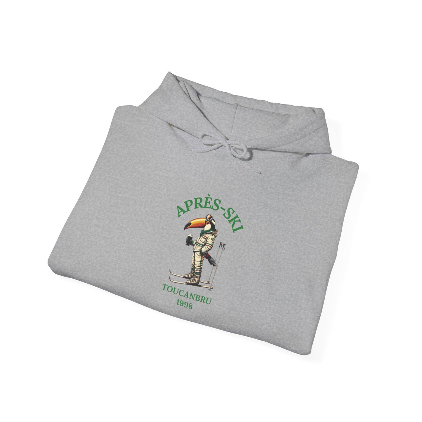 Guinness Skiing Apres Hoodie, Winter Skiing Sweatshirt, Mountain Vacation Jumper, Ski Lodge Clothing, Cozy Winter Apres Ski Hooded