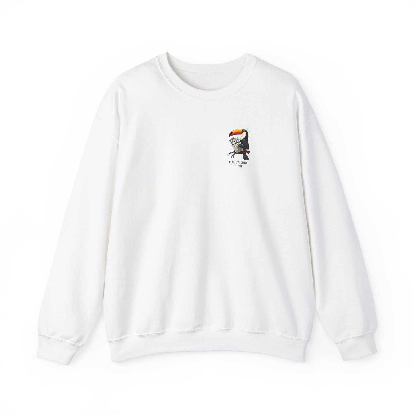 Guinness Standard ToucanBru Sweatshirt - Unisex Crewneck, Holiday Gift, St. Patrick's Day Top, Long Sleeve Jumper, Irish Beer Lover