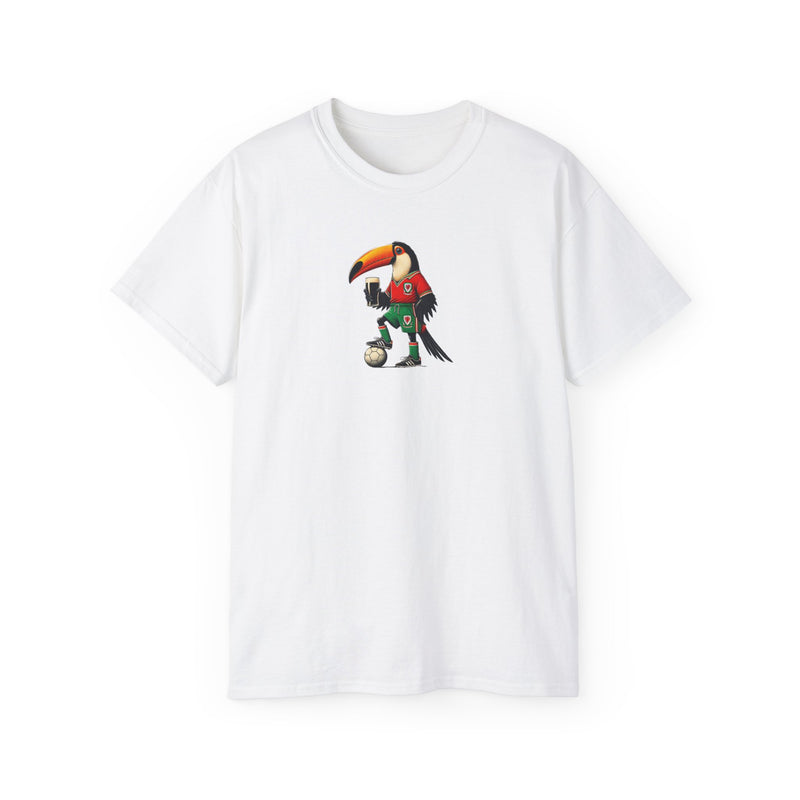 Retro Football Wales T-shirt, Sports Fan Tee, Unisex Soccer Shirt, Guinness Logo Top, Vintage Welsh Rugby Jersey