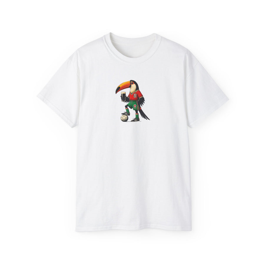 Retro Football Wales T-shirt, Sports Fan Tee, Unisex Soccer Shirt, Guinness Logo Top, Vintage Welsh Rugby Jersey