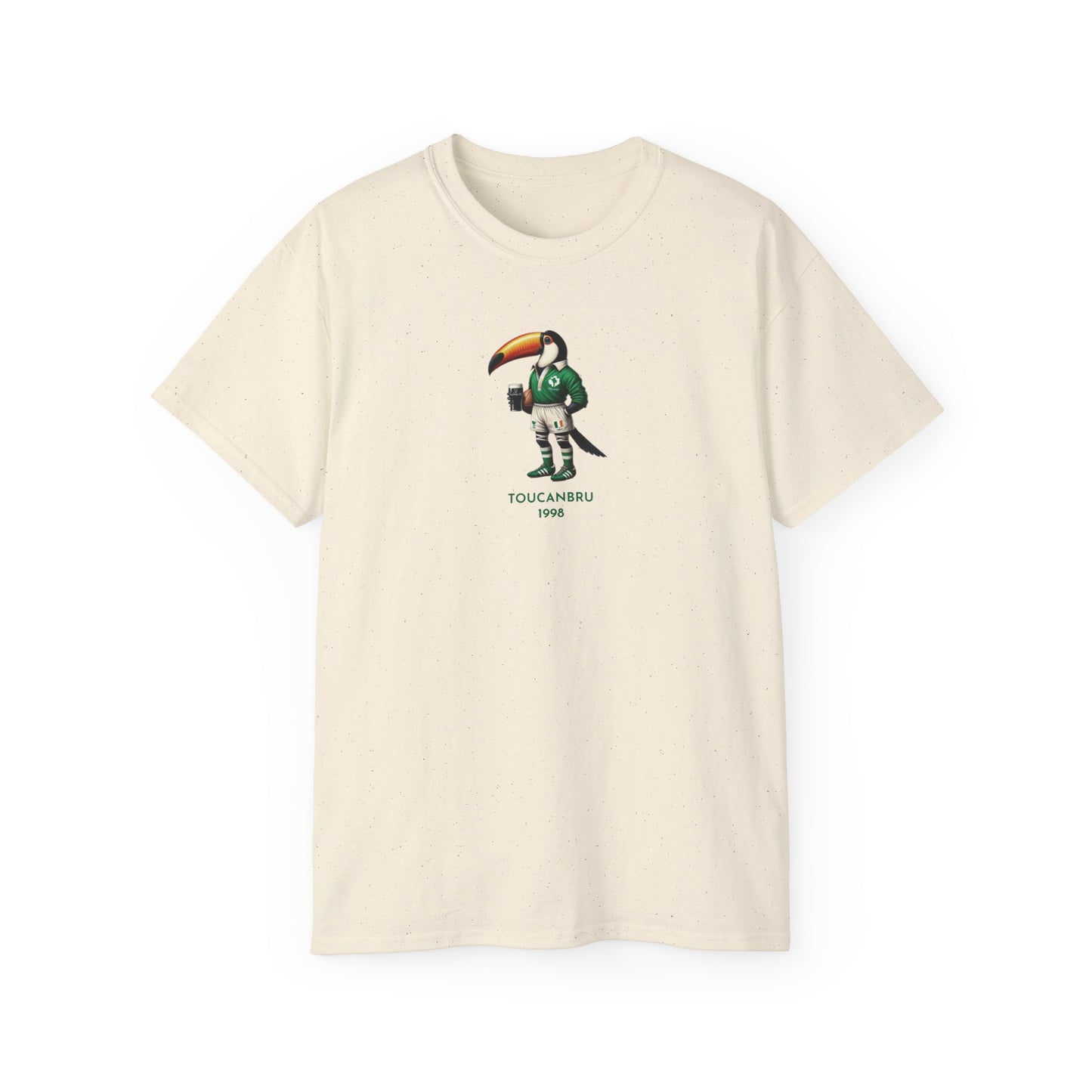 SIX NATIONS Ireland Rugby x ToucanBru: Guinness Unisex Tee, St. Patrick's Day Shirt, Rugby Fan Gift, Cotton T-Shirt, Irish Pride Apparel