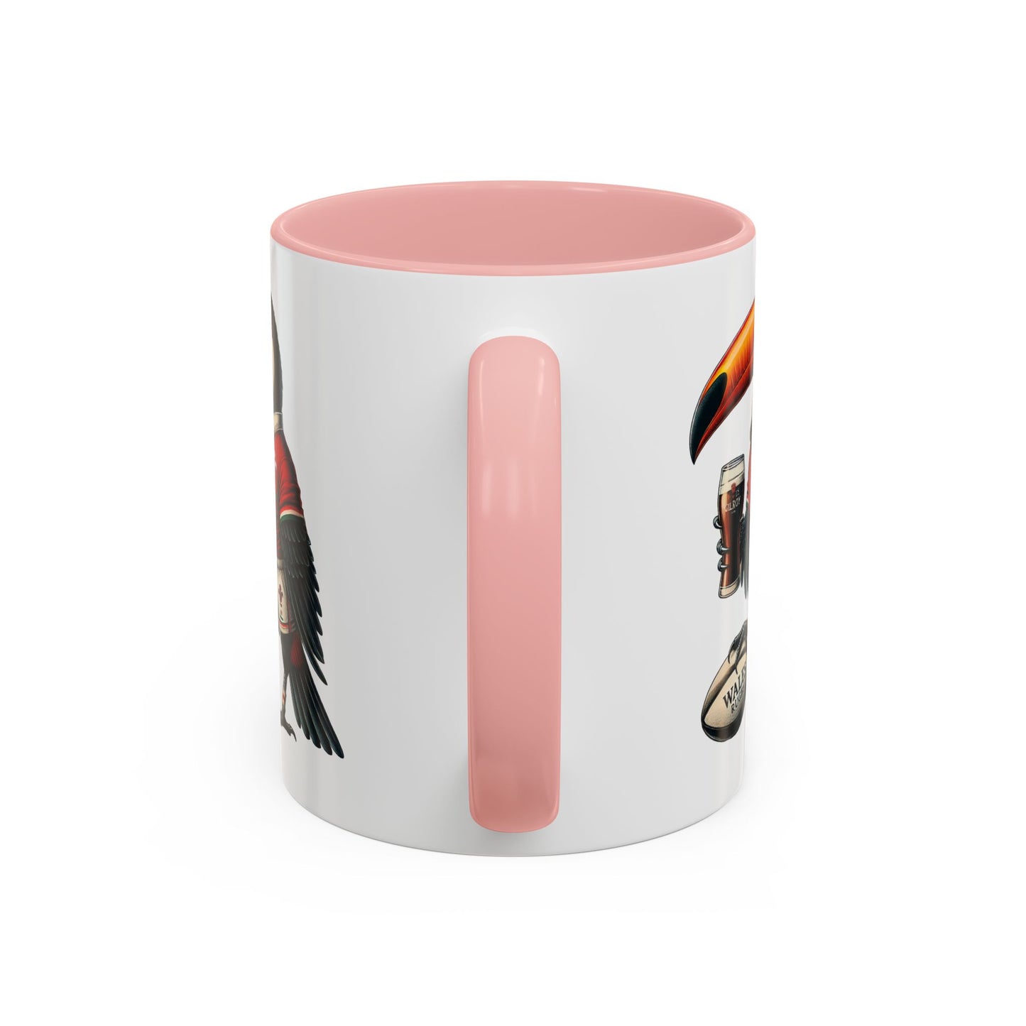Rugby Coffee Mug, Guinness Wales Rugby Cup, Sports Fan Gift, Rugby Team Mug, Rugby Lover Gift, Wales Rugby Cup