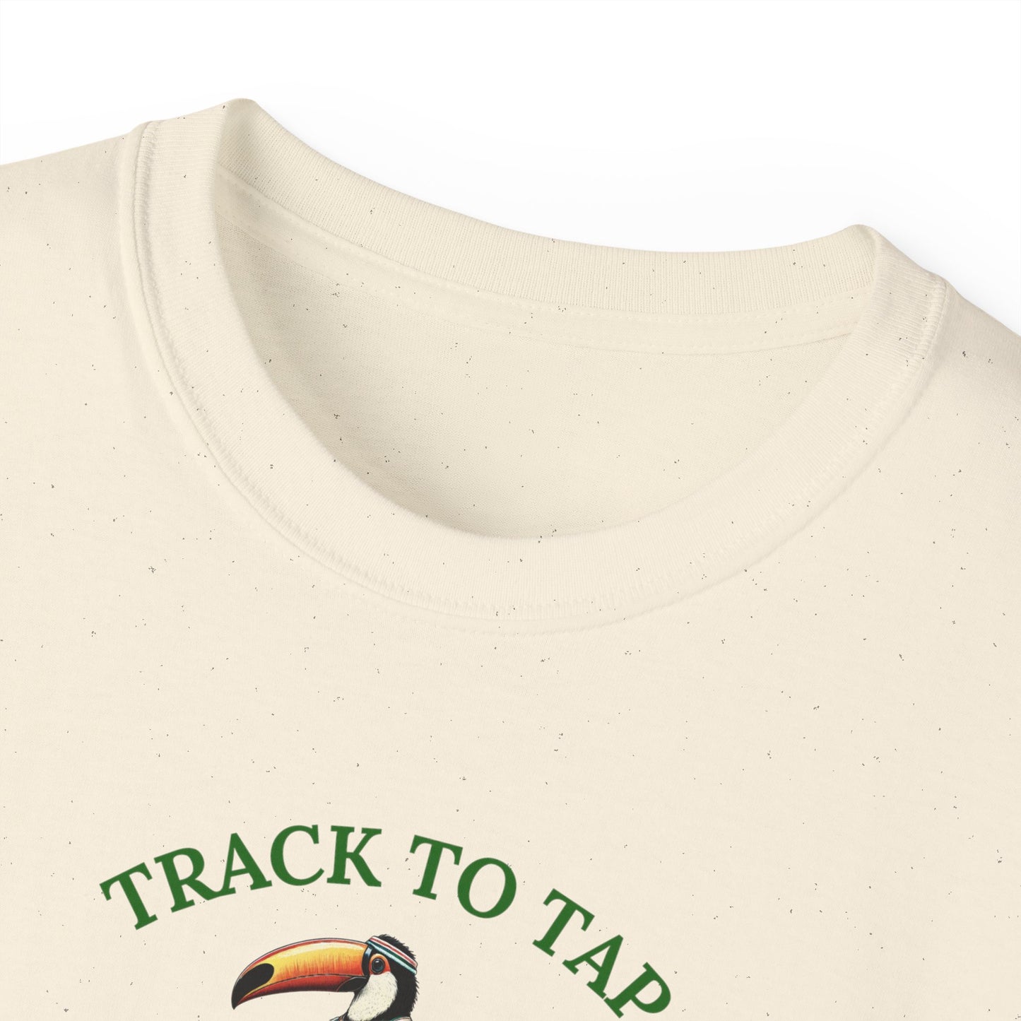 Runner Guinness Lover ToucanBru T-Shirt - Unisex Tee for Running and Beer Enthusiasts, Funny Graphic Tee, Athletic Shirt, St. Patrick's Day