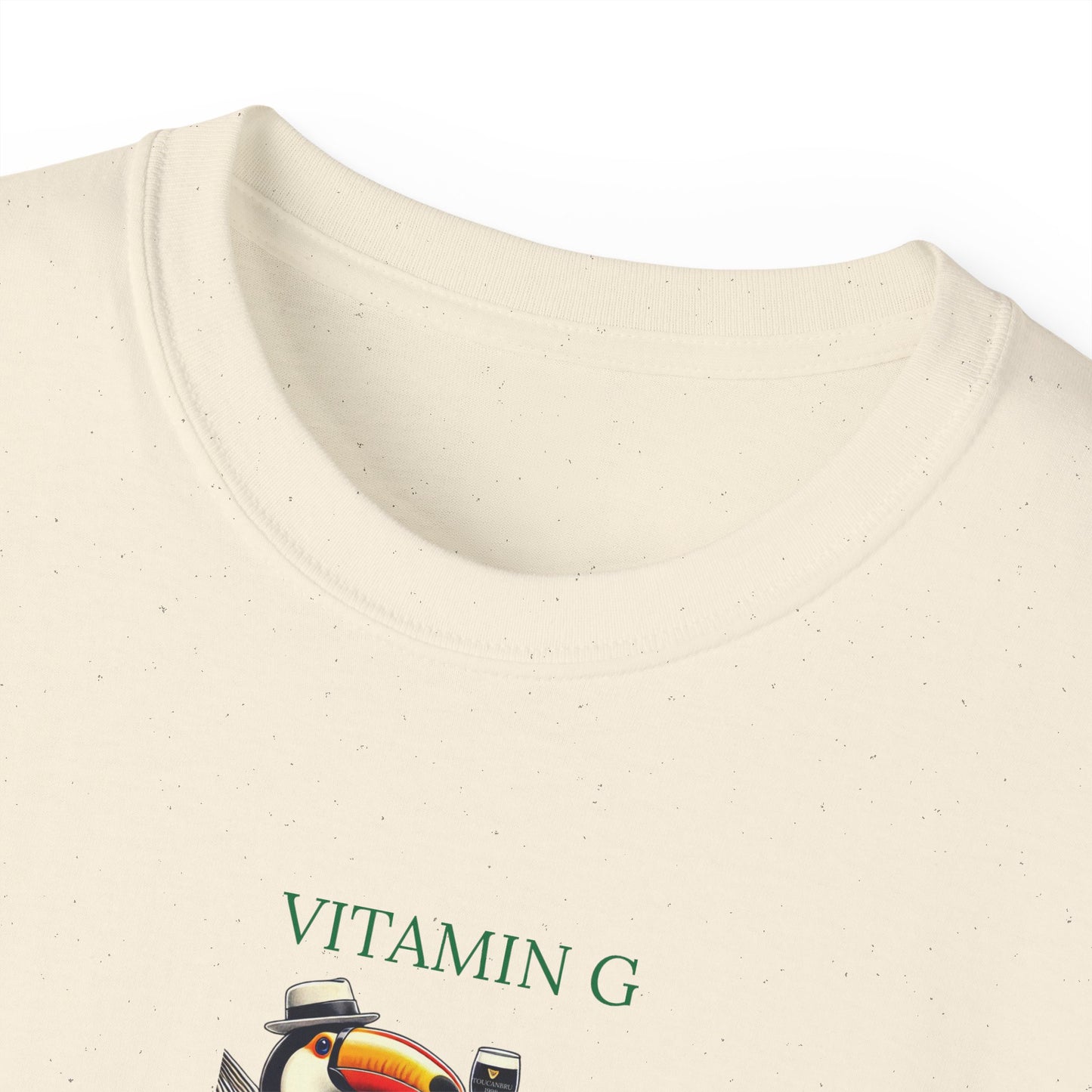 Guinness ToucanBru T-Shirt, Vitamin G Split Tee, Unisex Cotton Top, Graphic Beer Lover Shirt, St. Patrick's Day Gift