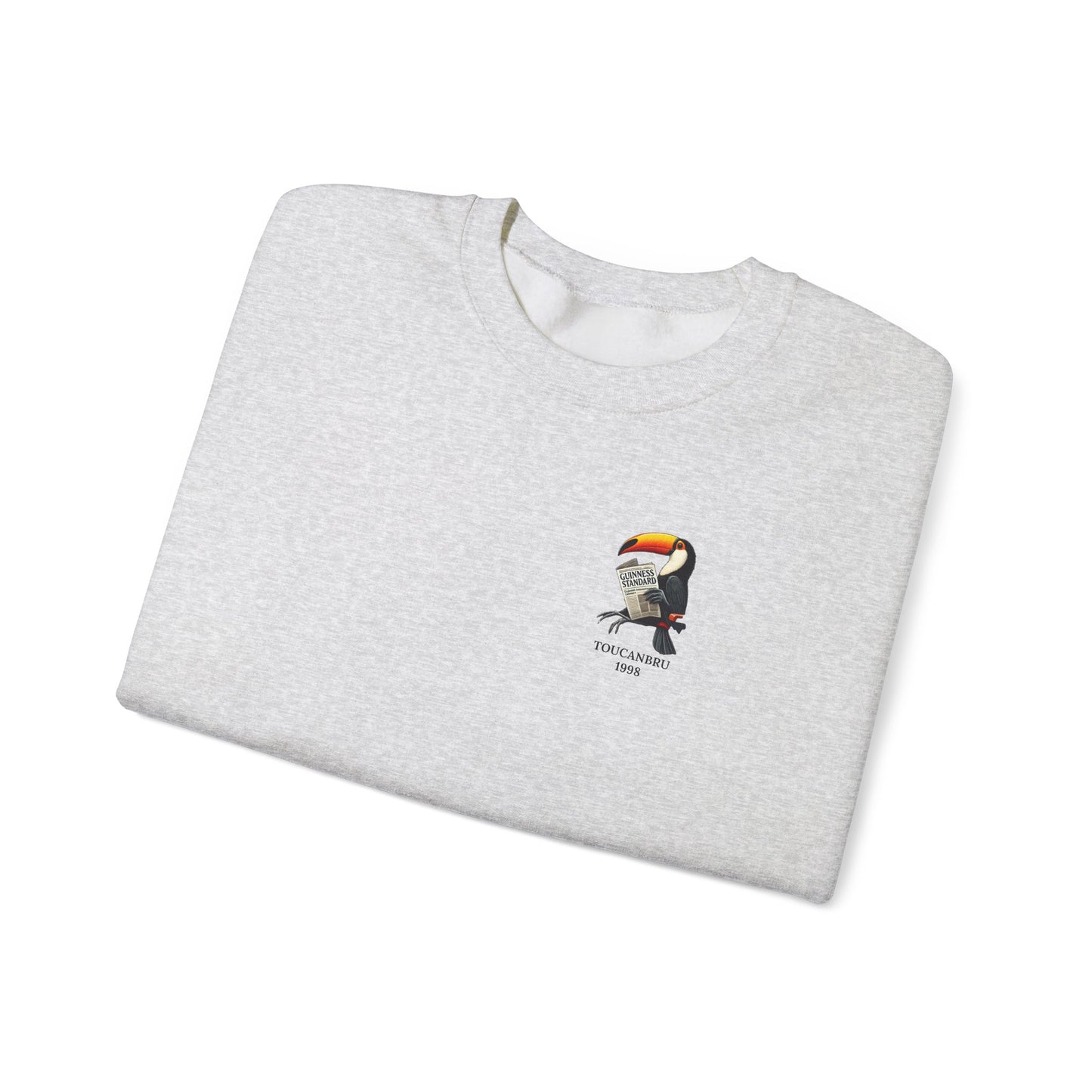 Guinness Standard ToucanBru Sweatshirt - Unisex Crewneck, Holiday Gift, St. Patrick's Day Top, Long Sleeve Jumper, Irish Beer Lover