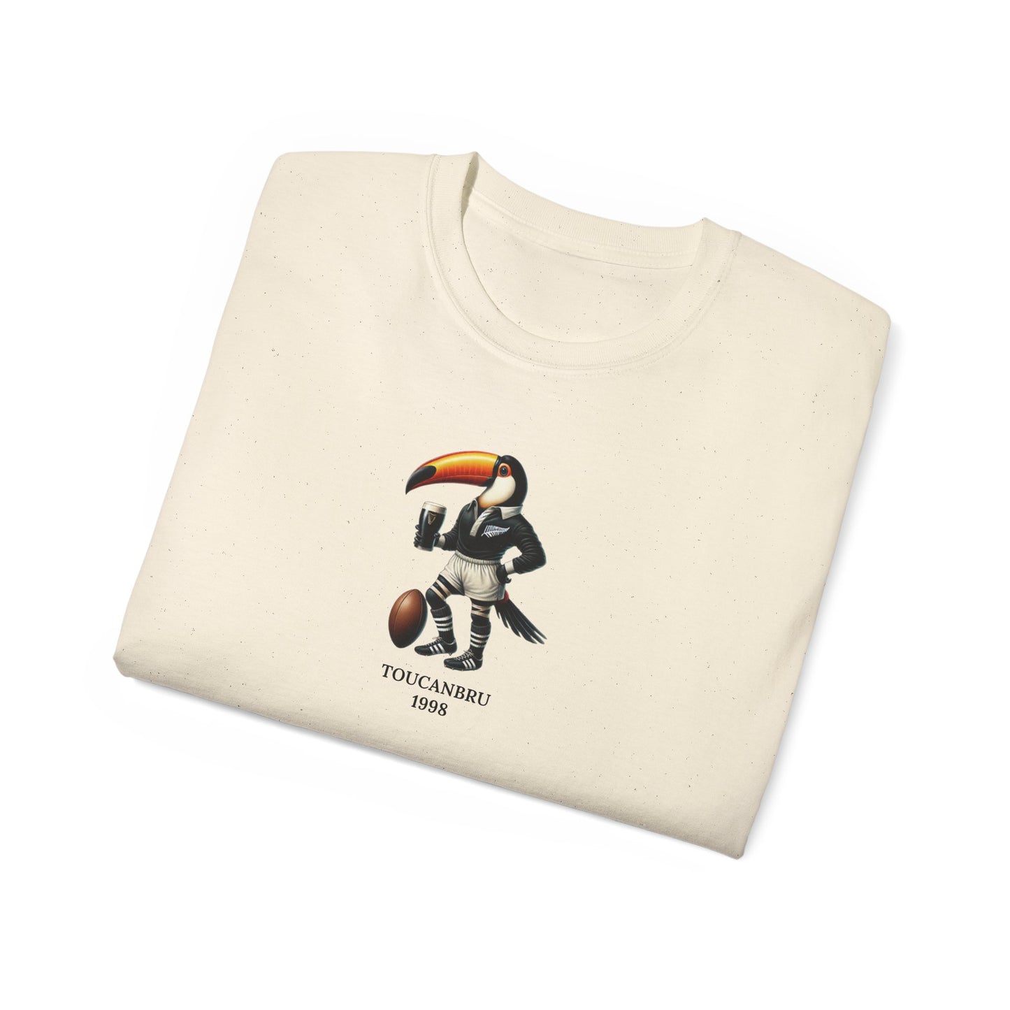 Guinness All Blacks New Zealand, T-Shirt ToucanBru Graphic Shirt, Sports Lover Gift, Rugby Player Apparel