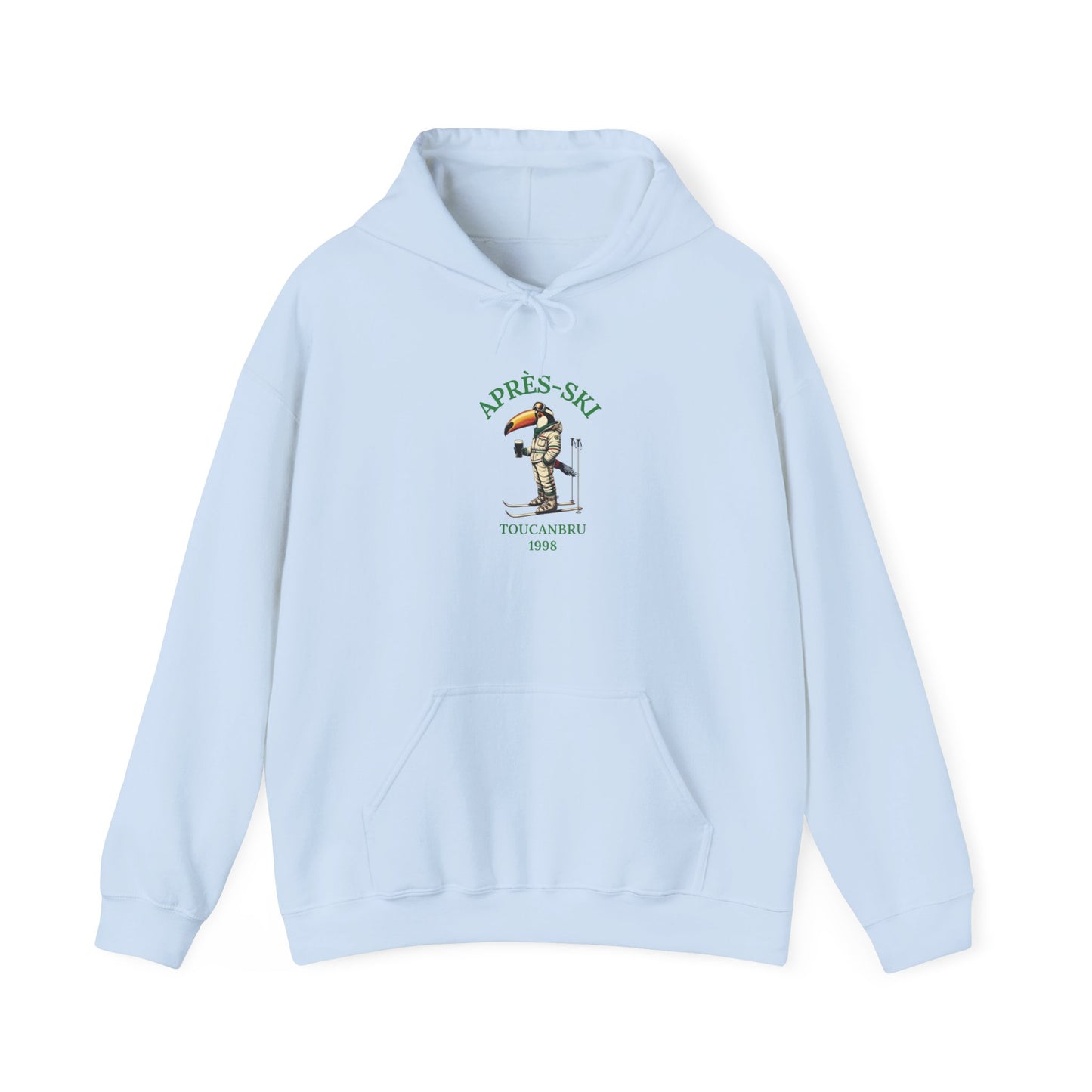 Guinness Skiing Apres Hoodie, Winter Skiing Sweatshirt, Mountain Vacation Jumper, Ski Lodge Clothing, Cozy Winter Apres Ski Hooded