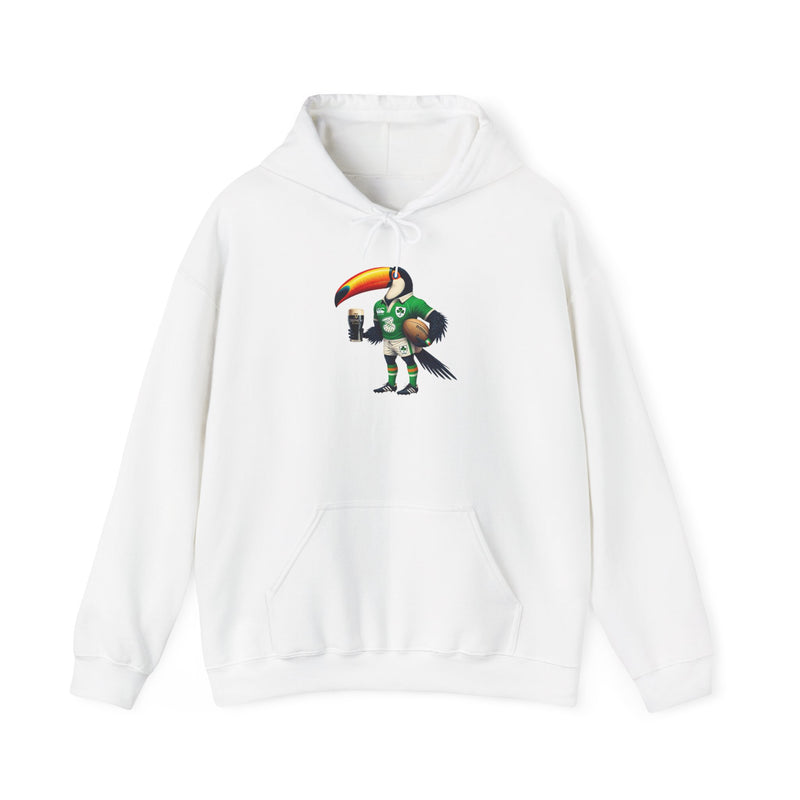 Guinness Irish Rugby Hoodie - Unisex Heavy Blend Hooded Sweatshirt, Irish Rugby Team Fans, St. Patrick's Day Gift, Rugby Apparel, Ireland