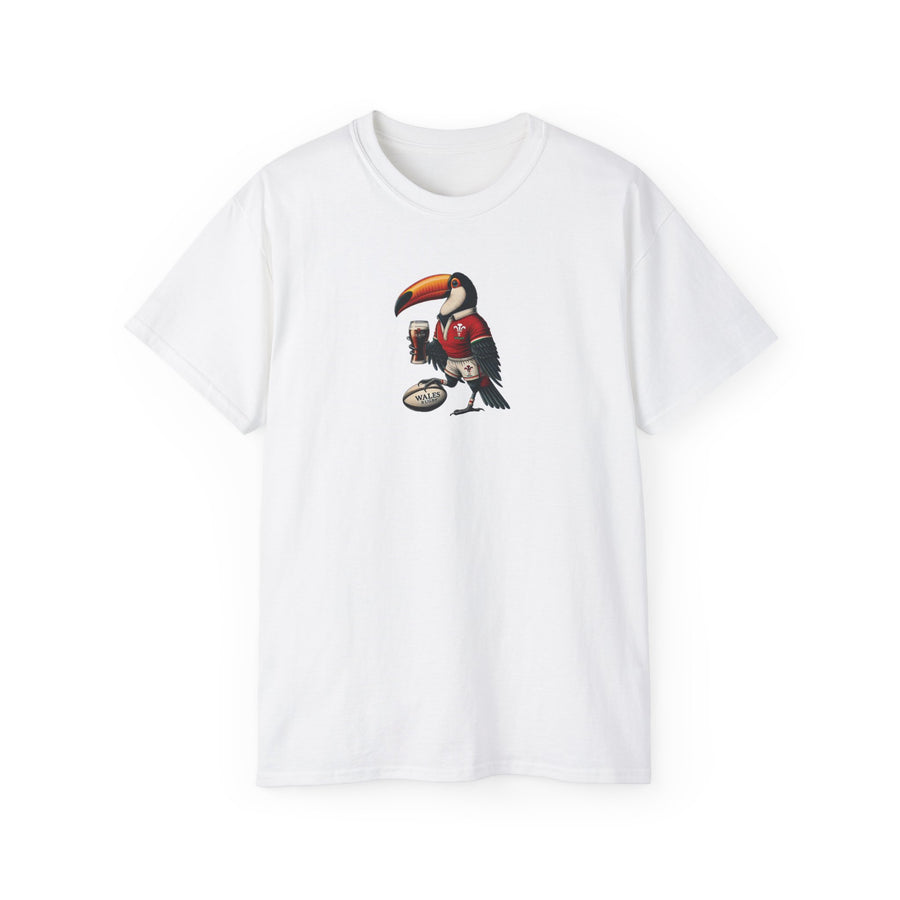 Wales Rugby Guinness Tshirt, Unisex Tee for Rugby Fans, Sports Lover Gift, Welsh Pride Top, Rugby Fan Apparel, Wales Rugby Shirt