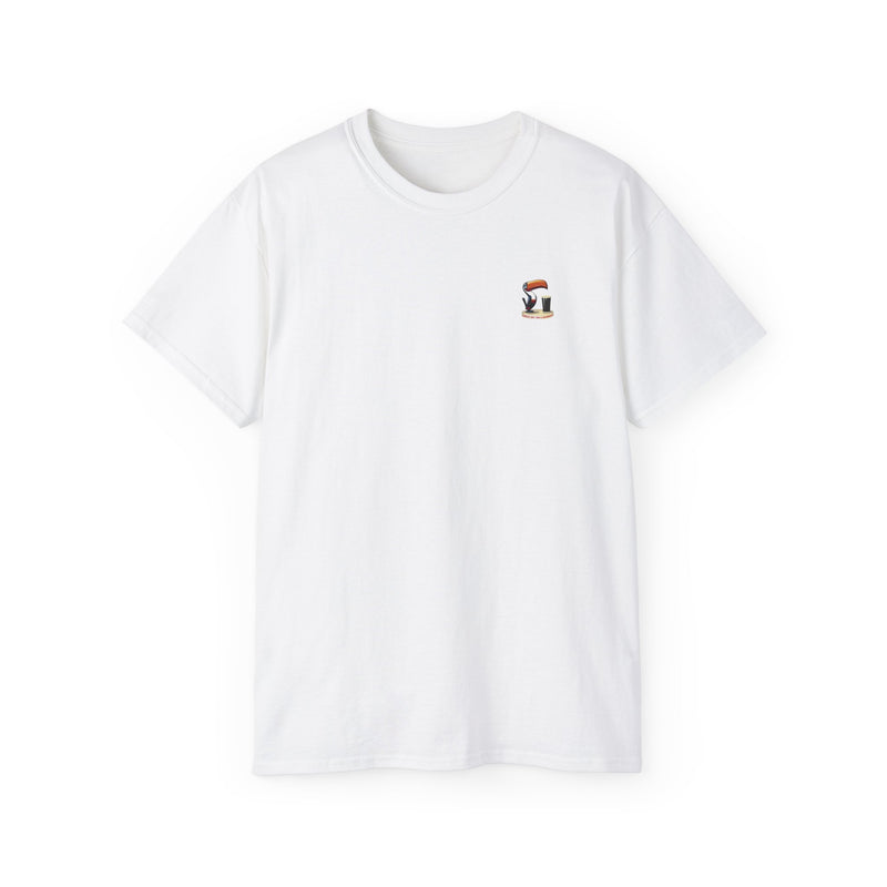 Guinness Inspired Toucan T-shirt, St. Patrick's Day Graphic Tee, Bird Lover Gift, Irish Beer Shirt, Nature Inspired Top