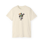 Horse Racing Guinness Tee, Equestrian Race Day Unisex Shirt, Horse Lover Gift, Derby Day T-shirt, Irish Stout Racing Top, St. Patrick's Day