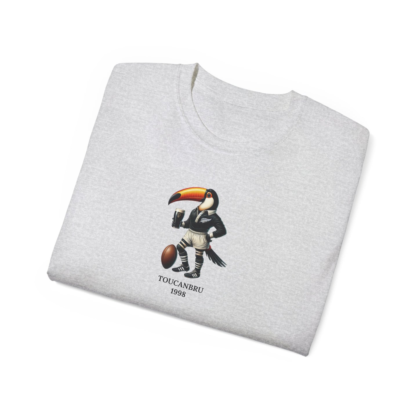 Guinness All Blacks New Zealand, T-Shirt ToucanBru Graphic Shirt, Sports Lover Gift, Rugby Player Apparel