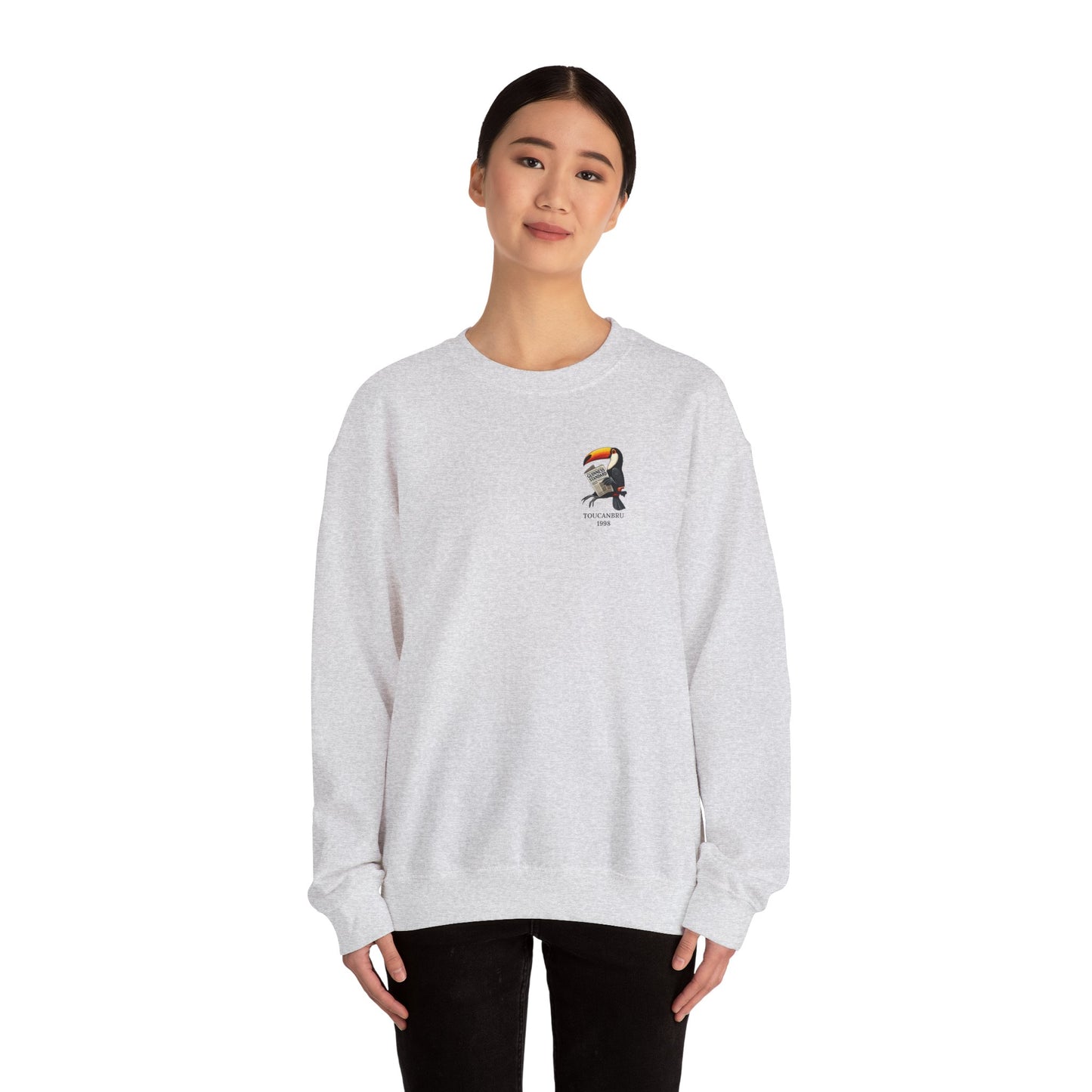 Guinness Standard ToucanBru Sweatshirt - Unisex Crewneck, Holiday Gift, St. Patrick's Day Top, Long Sleeve Jumper, Irish Beer Lover