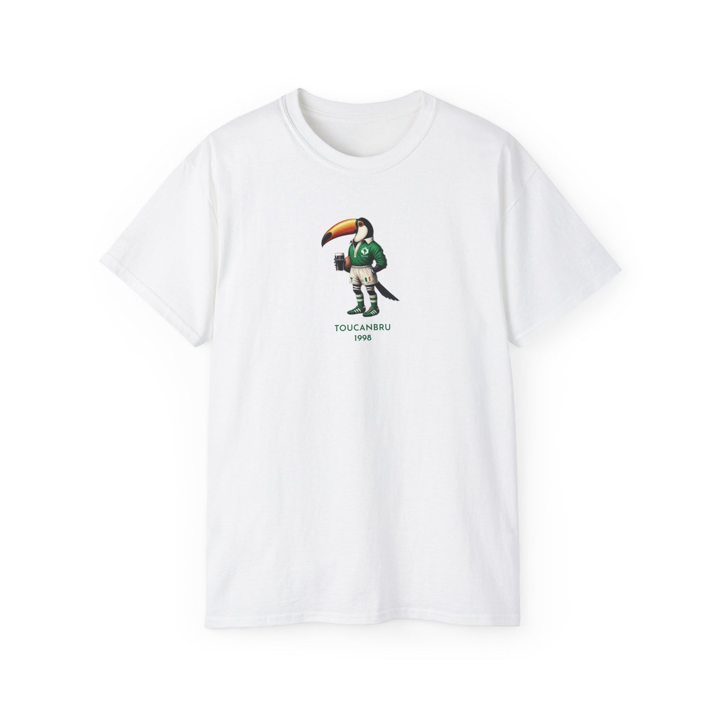 SIX NATIONS Ireland Rugby x ToucanBru: Guinness Unisex Tee, St. Patrick's Day Shirt, Rugby Fan Gift, Cotton T-Shirt, Irish Pride Apparel