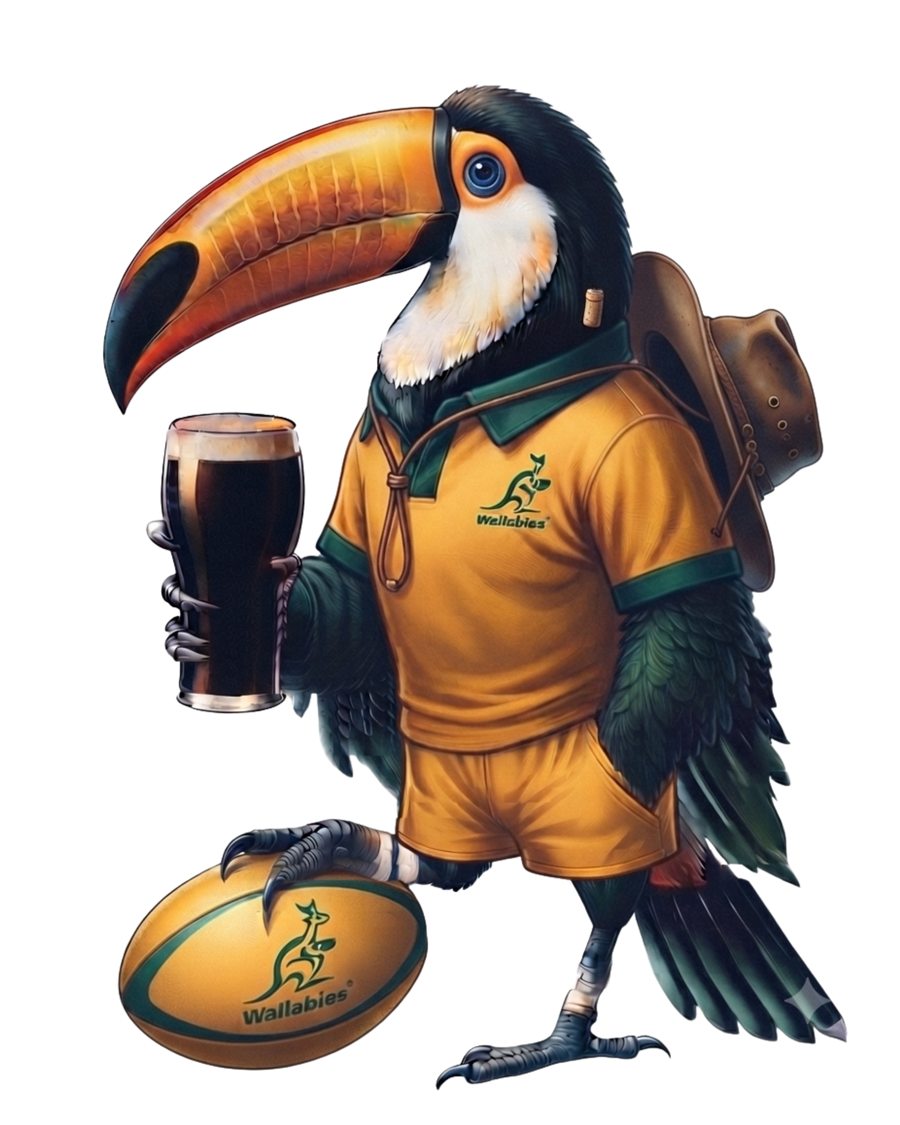 Australia/Wallabies  Rugby Tee