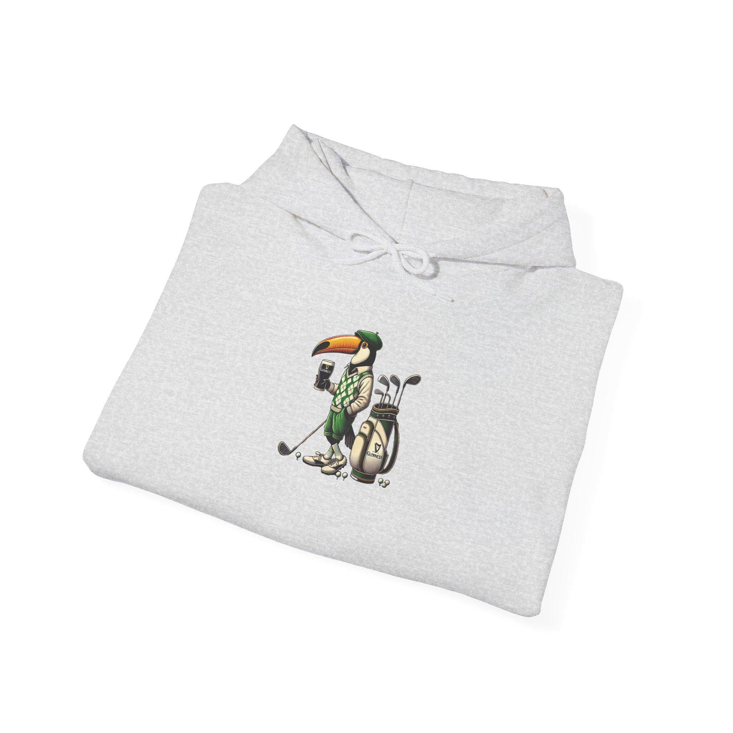Guinness Toucan Golf Hoodie, Sweatshirt, St Patrick's Day Gift, Retro Beer Lover Pullover, Funny Irish Golfing Jumper, Vintage Brewery Merch