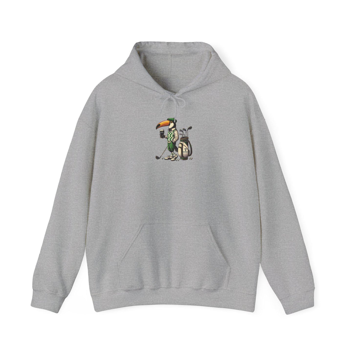 Guinness Toucan Golf Hoodie, Sweatshirt, St Patrick's Day Gift, Retro Beer Lover Pullover, Funny Irish Golfing Jumper, Vintage Brewery Merch