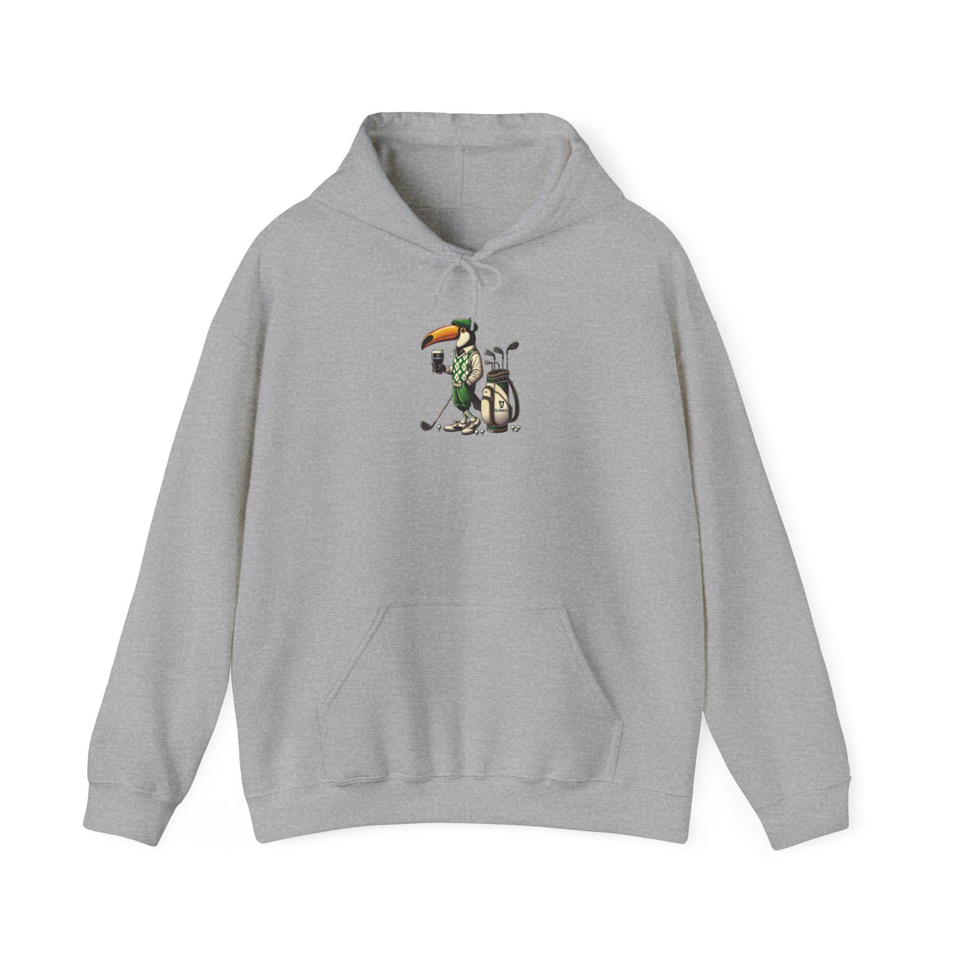 Guinness Toucan Golf Hoodie, Sweatshirt, St Patrick's Day Gift, Retro Beer Lover Pullover, Funny Irish Golfing Jumper, Vintage Brewery Merch