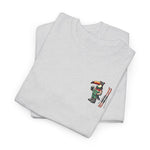 Skiing Toucan Guinness Tee, Skiing Graphic Tee, Toucan Lover Gift, Unisex Cotton Shirt, Ski Trip Shirt, Winter Sports Tee