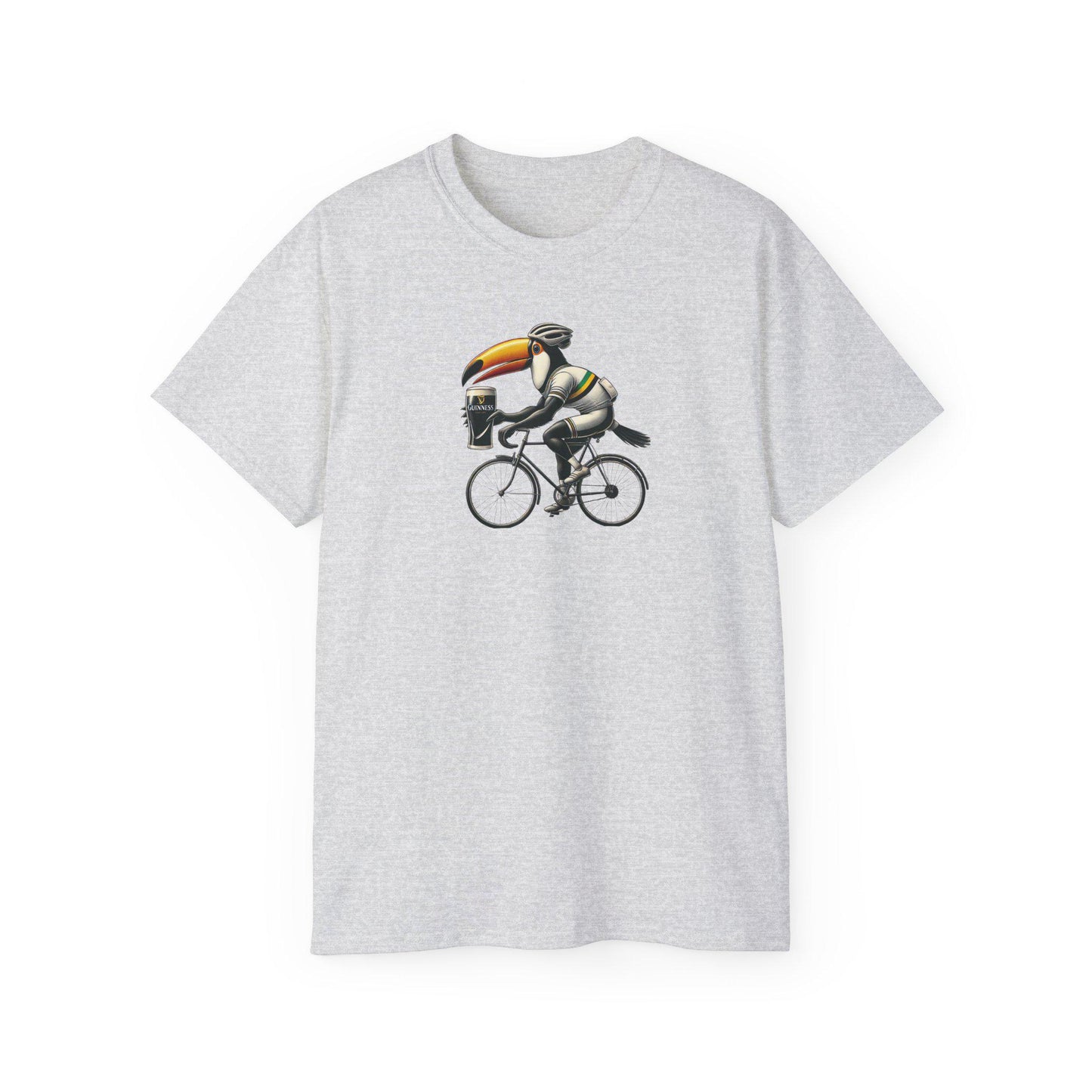 Cycling Guinness Tshirt, Biking Graphic Tee, Unisex Cotton Shirt, Active Wear Clothing, Cycling Gift for Him/Her