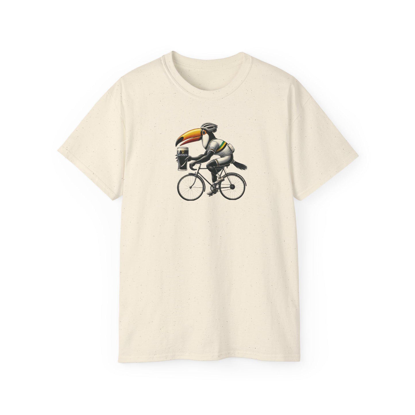 Cycling Guinness Tshirt, Biking Graphic Tee, Unisex Cotton Shirt, Active Wear Clothing, Cycling Gift for Him/Her