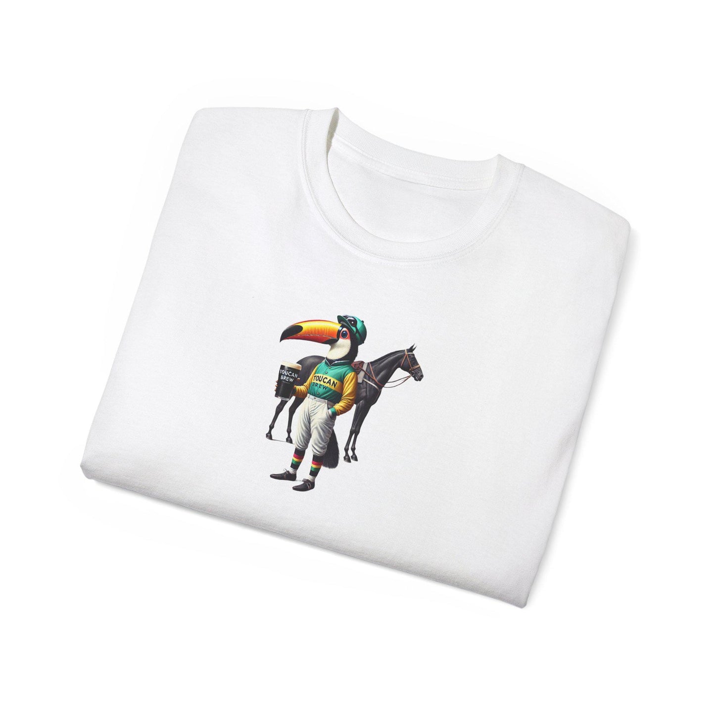 Horse Racing Guinness Tee, Equestrian Race Day Unisex Shirt, Horse Lover Gift, Derby Day T-shirt, Irish Stout Racing Top, St. Patrick's Day