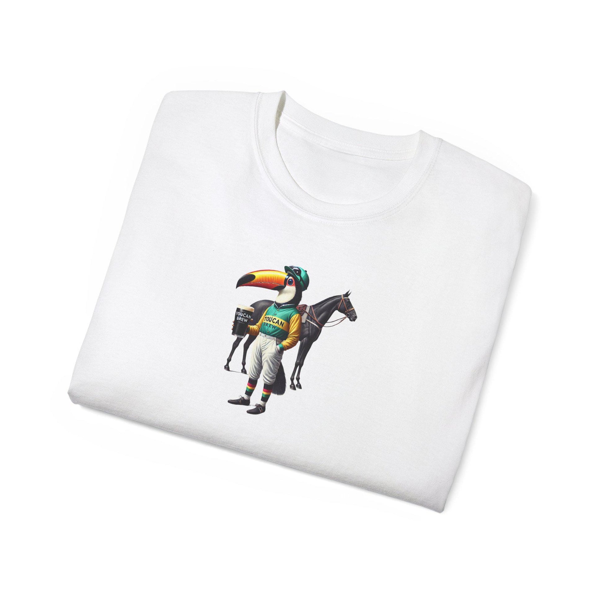 Horse Racing Guinness Tee, Equestrian Race Day Unisex Shirt, Horse Lover Gift, Derby Day T-shirt, Irish Stout Racing Top, St. Patrick's Day