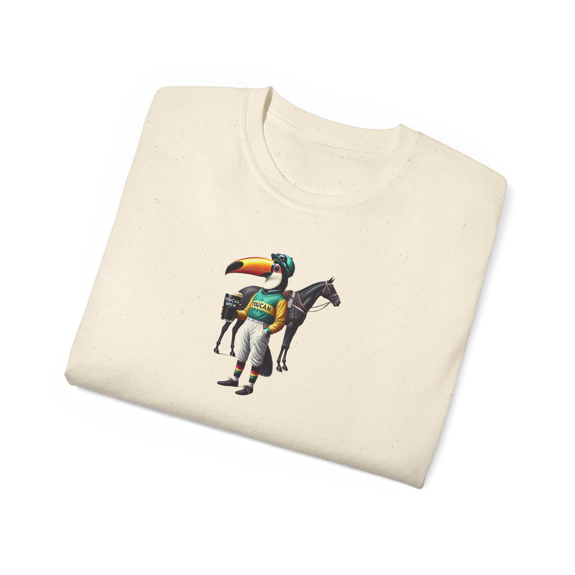 Horse Racing Guinness Tee, Equestrian Race Day Unisex Shirt, Horse Lover Gift, Derby Day T-shirt, Irish Stout Racing Top, St. Patrick's Day