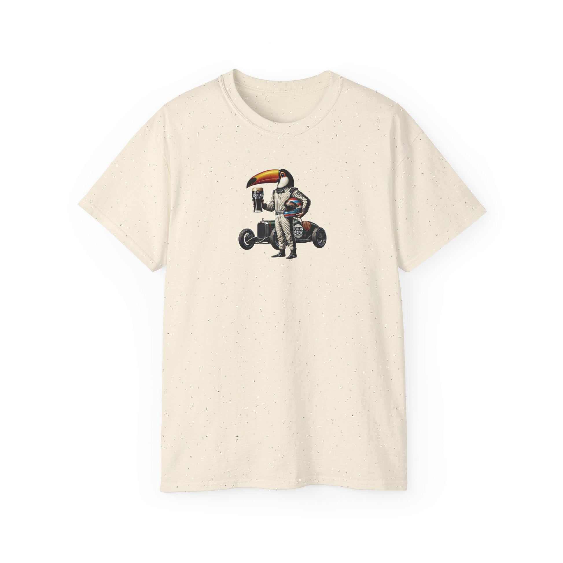 Racing Fan T-shirt, Motorsport Tee, Formula 1 Guinness Shirt, Car Racing Apparel, Unisex Cotton Top