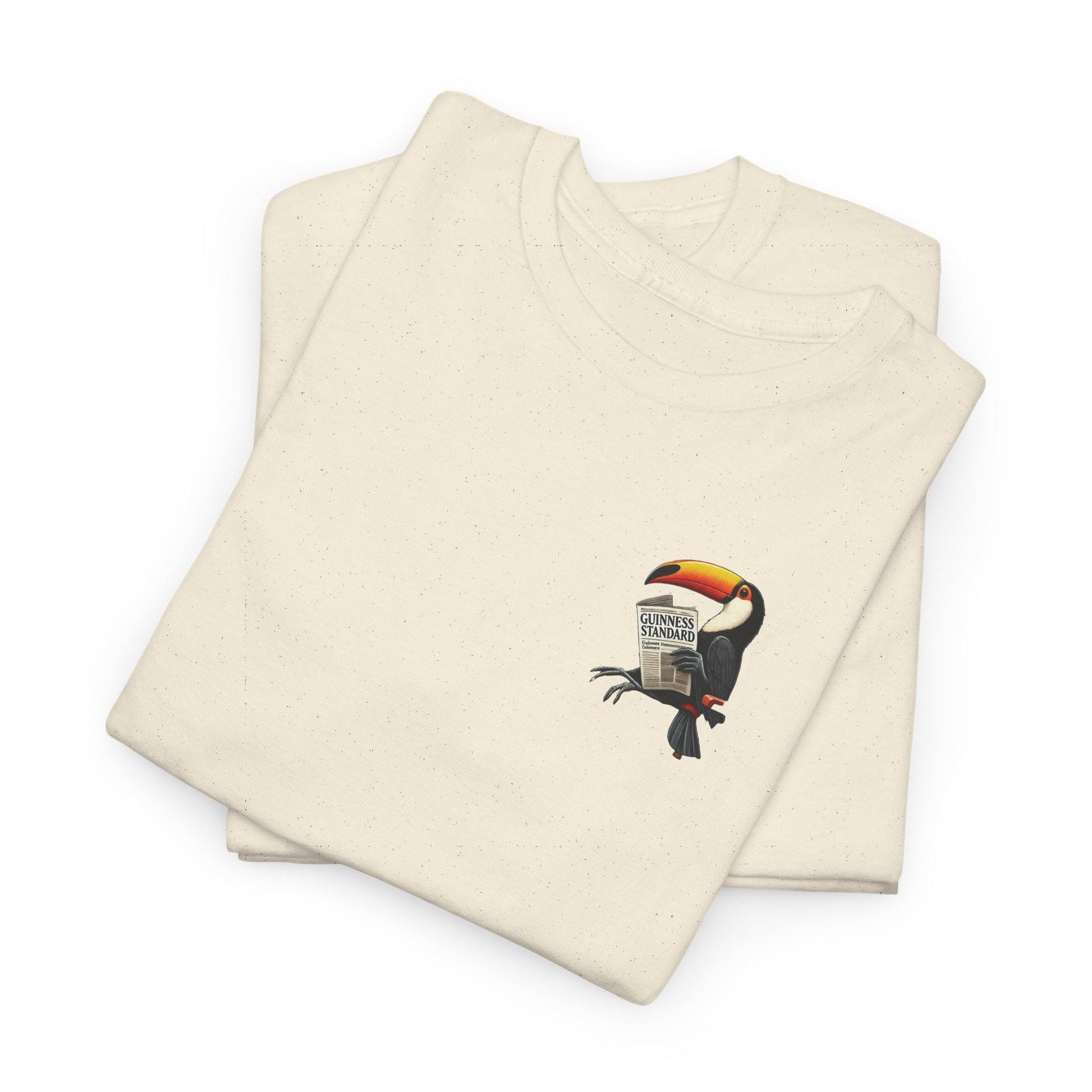 Guinness Toucan T-shirt, Beer Lover Tee, Vintage Graphic Shirt, St. Patrick's Day Top, Irish Pub Apparel, Retro Cotton T-shirt