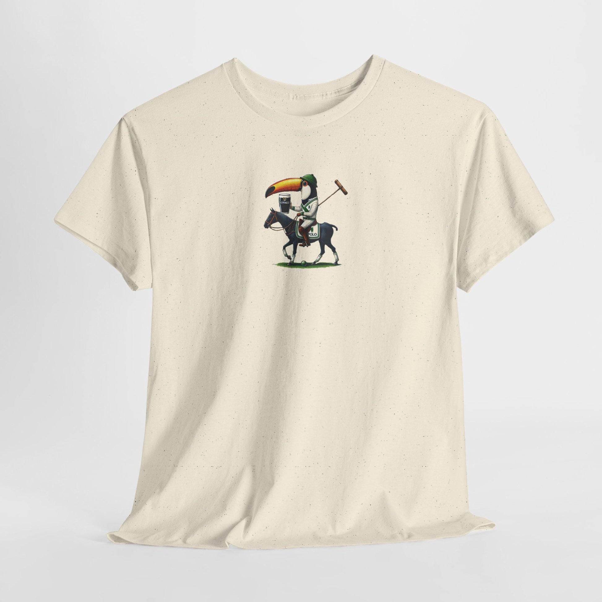 Vintage Guinness Toucan Playing Polo Unisex Tee, Graphic Tee, Retro Beer Shirt, St. Patrick's Day T-Shirt, Classic Pub Wear, Irish Beer