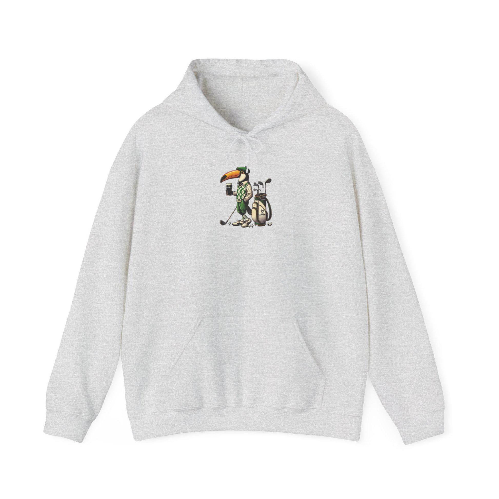 Guinness Toucan Golf Hoodie, Sweatshirt, St Patrick's Day Gift, Retro Beer Lover Pullover, Funny Irish Golfing Jumper, Vintage Brewery Merch