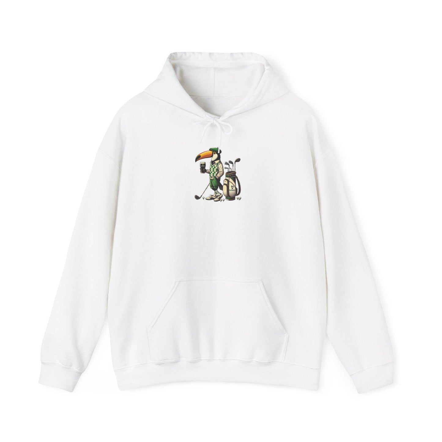 Guinness Toucan Golf Hoodie, Sweatshirt, St Patrick's Day Gift, Retro Beer Lover Pullover, Funny Irish Golfing Jumper, Vintage Brewery Merch