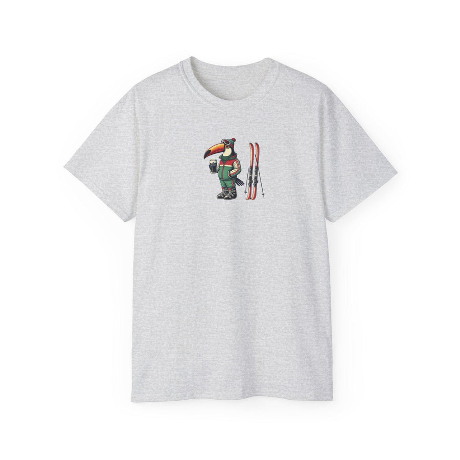 Guinness Ski T-Shirt, St. Patrick's Day Tee, Irish Beer Lover Gift, Men's Women's Unisex Shirt, Skiing Theme Top