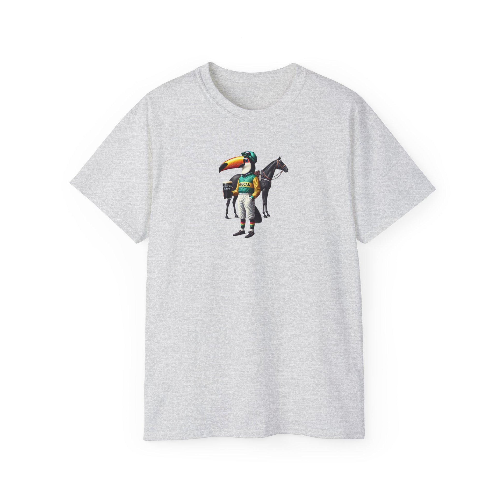Horse Racing Guinness Tee, Equestrian Race Day Unisex Shirt, Horse Lover Gift, Derby Day T-shirt, Irish Stout Racing Top, St. Patrick's Day